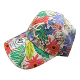 Women's Atlanta Braves '47 Brand Clean Up MLB White Floral Adjustable Cap