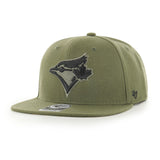 Men’s MLB Toronto Blue Jays ’47 Brand Ballpark Camo Captain Snapback – Adjustable Hat