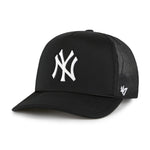 47 Trucker MLB New York Yankees Foam Front Mesh Snapback Hat - Black