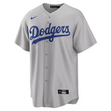 Men's MLB Los Angeles Dodgers Shohei Ohtani Kanji Nike Grey Alternate 2024 Limited Jersey