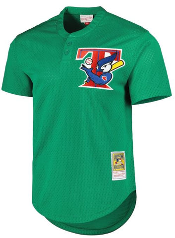 Toronto Blue Jays Mitchell & Ness Cooperstown Collection Mesh Batting  Practice Jersey - Green