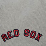 Boston Red Sox MLB Mitchell & Ness Away Snapback Coop - Grey