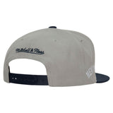 New York Yankees Mitchell & Ness MLB Away Snapback Coop - Grey/Blue