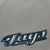 Mitchell & Ness MLB Toronto Blue Jays Away Coop Snapback - Grey