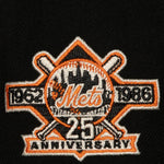 New York Mets MLB Mitchell & Ness Team Classic Snapback Coop - Black