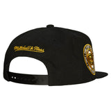 Pittsburgh Pirates MLB Mitchell & Ness Team Classic Snapback Coop - Black