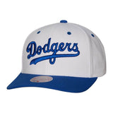 Los Angeles Dodgers MLB Mitchell & Ness Evergreen Pro Snapback Coop - White/Blue