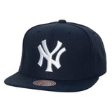 New York Yankees Mitchell & Ness MLB Evergreen Snapback Coop - Navy