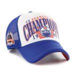 Edmonton Oilers NHL '47 Offside Foam Champ Trucker Adjustable Hat