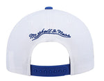 White Mitchell and Ness Toronto Maple Leafs Vintage Script Snapback - White and Blue