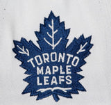 White Mitchell and Ness Toronto Maple Leafs Vintage Script Snapback - White and Blue