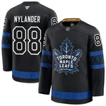 Men's NHL William Nylander Toronto Maple Leafs Fanatics Branded Black - Alternate Premium PRO Reversible Player Jersey