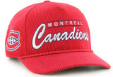 47 NHL Montreal Canadiens Double Header Corduroy Hitch Adjustable Snapback Hat - Red