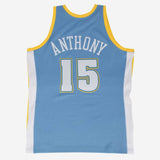 Mitchell & Ness Men's NBA Denver Nuggets Carmelo Anthony 2003/04 Hardwood Classics Swingman Jersey - Blue