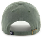 47 Clean Up MLB New York Yankees Adjustable Cap - Moss Green w/ White Logo