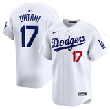 Men's MLB Los Angeles Dodgers Shohei Ohtani Nike White Home 2024 Limited Jersey