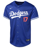 Men's MLB Los Angeles Dodgers Shohei Ohtani Nike Blue 2024 Limited Jersey