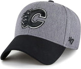 47 NHL Calgary Flames Granite MVP Adjustable Hat - Charcoal