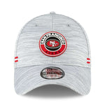 Men's New Era Gray San Francisco 49ers 2020 NFL Sideline Official 39THIRTY Flex Hat
