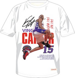 Mitchell & Ness Vince Carter Toronto Raptors 360 Tee - White