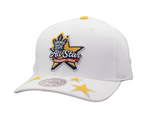 Mitchell & Ness NHL Toronto Maple Leafs Toronto 2024 All Star Starry Brim Adjustable Snapback - White