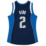 Mitchell & Ness Men's NBA Dallas Mavericks Jason Kidd 2011/12 Hardwood Classics Swingman Jersey - Blue