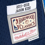 Mitchell & Ness Men's NBA Dallas Mavericks Jason Kidd 2011/12 Hardwood Classics Swingman Jersey - Blue