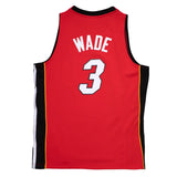 Men's Mitchell & Ness NBA Dwyane Wade Miami Heat 2005/06 Hardwood Classics Swingman Jersey - Red