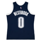 Russell Westbrook #0 Oklahoma City Thunder Mitchell & Ness 2015 Swingman Jersey - Navy