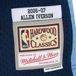 Mitchell & Ness Men's NBA Denver Nuggets Allen Iverson 2006/07 Hardwood Classics Swingman Jersey - Navy