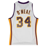 Shaquille O'Neil #34 Los Angeles Lakers 2002 Mitchell & Ness Swingman Jersey - White