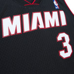 Men's Mitchell & Ness NBA Dwyane Wade Miami Heat 2012/13 Hardwood Classics Swingman Jersey - Black