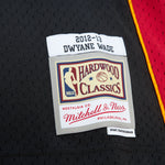 Men's Mitchell & Ness NBA Dwyane Wade Miami Heat 2012/13 Hardwood Classics Swingman Jersey - Black