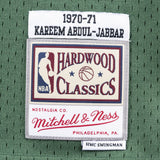 Men's Mitchell & Ness NBA Kareem Abdul-Jabbar Milwaukee Bucks 1970/71 Swingman Jersey - Green