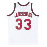 Men's Mitchell & Ness NBA Kareem Abdul-Jabbar Milwaukee Bucks 1971/72 Hardwood Classics Swingman Jersey - White