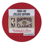 Swingman Jersey Philadelphia 76ers 1982-83 Julius Erving