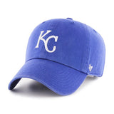 Kansas City Royals '47 MLB Blue Clean Up Adjustable Cap