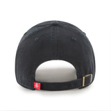 Houston Rockets '47 NBA Black Clean Up Adjustable Cap