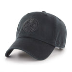 Denver Nuggets '47 NBA Black on Black Clean Up Adjustable Cap