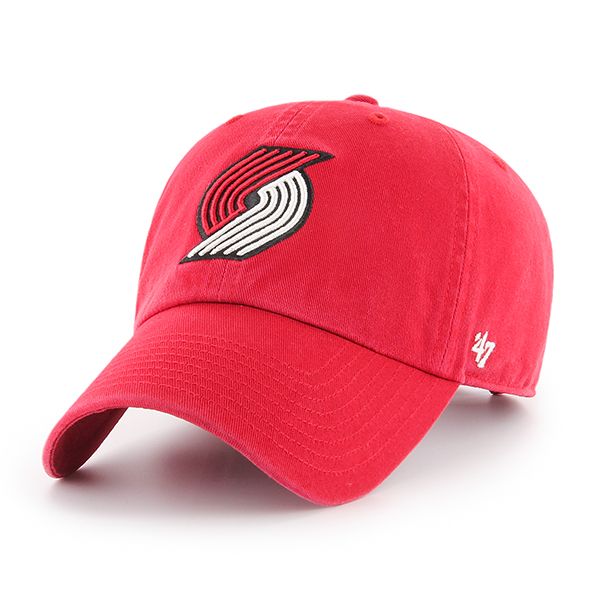 PORTLAND TRAIL BLAZERS CLASSIC LOGO SNAPBACK HAT (WHITE)