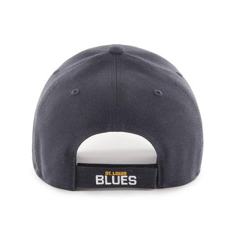 Men's St. Louis Blues Fanatics Branded Royal Heritage Vintage Retro Fitted  Hat