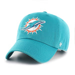 Miami Dolphins '47 Brand Teal Cleanup Adjustable Hat