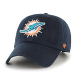 Miami Dolphins '47 Brand Navy Cleanup Adjustable Hat