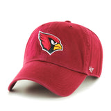 Arizona Cardinals '47 Brand Red Cleanup Adjustable Hat