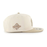 47 Captain MLB New York Yankees Sierra Sure Shot Sidepatch Snapback - Cream