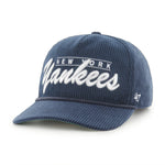 47 MLB New York Yankees Navy Double Header Cord Hitch Snapback