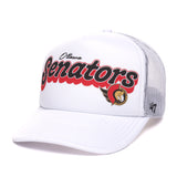 47 NHL Ottawa Senators Vibes Trucker FM Adjustable Snapback Hat - White