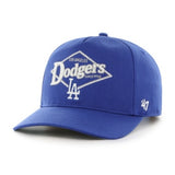 ’47 Hitch MLB Los Angeles Dodgers Golden Diamond Snapback Hitch Hat - Blue