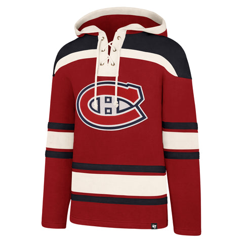 Montreal Canadien's Lacer Hoodie - Red and Black