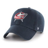 Columbus Blue Jackets '47 NHL Black Clean Up Adjustable Cap